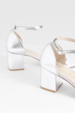 boohoo Talons bas métalliques à peine visibles< Chaussures Festives|Chaussures À Talons