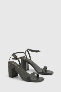 Talons blocs mi-hauts en 2 parties