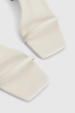 boohoo Talons blocs pour pieds larges – À peine perceptibles< Chaussures Festives|Chaussures À Talons