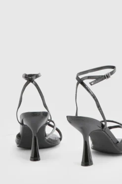 boohoo Talons à brides croisées Diamante pour pieds larges< Chaussures Festives|Chaussures À Talons