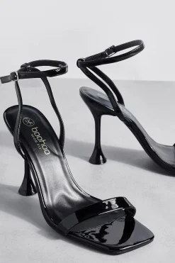 Talons à coupe large évasés en 2 pièces, à peine perceptibles