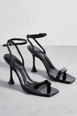 Talons à coupe large évasés en 2 pièces, à peine perceptibles