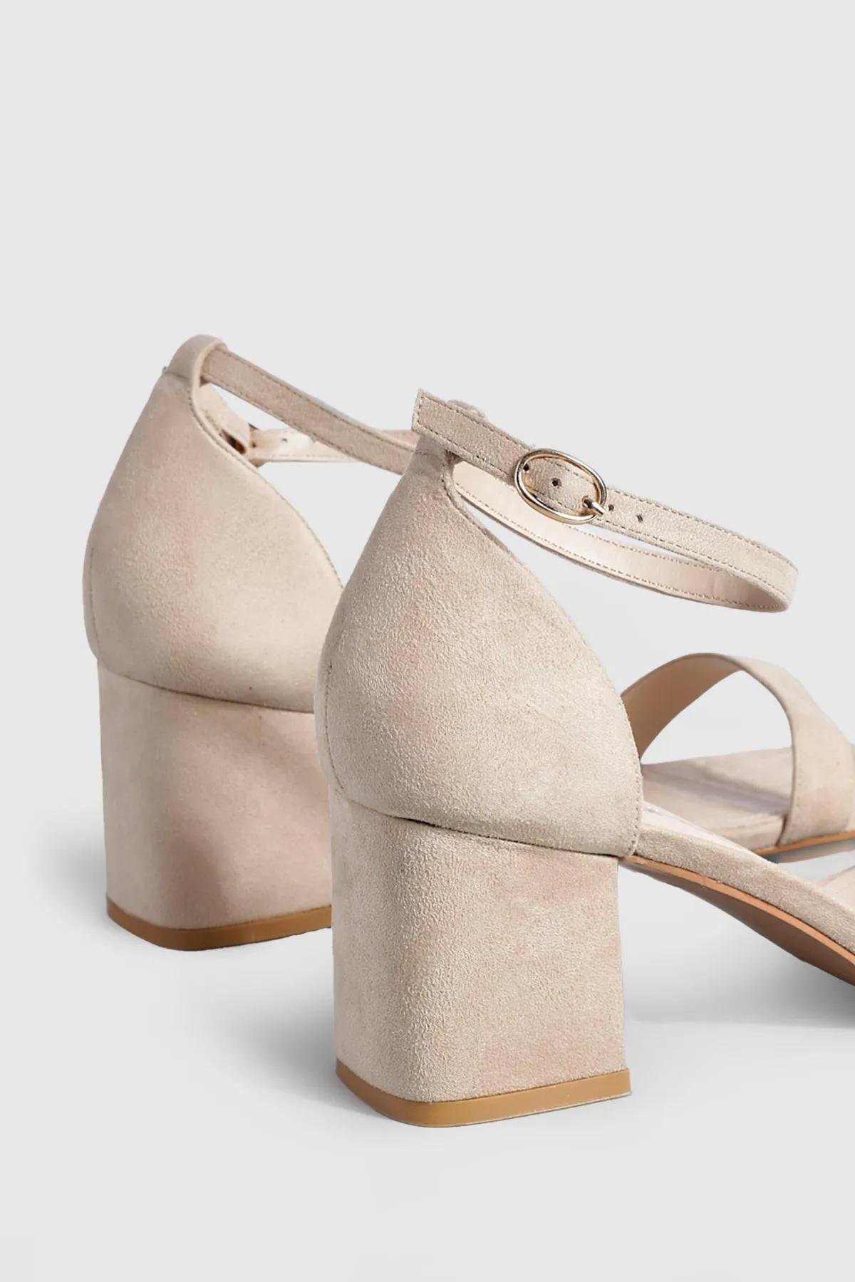 boohoo Talons à large chaussant, à bloc bas, quasi invisibles< Chaussures À Talons