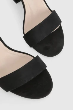 Talons Larges À Bride Basiques Avec Talon Bloc