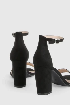 Talons Larges À Bride Basiques Avec Talon Bloc