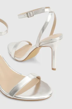 boohoo Talons Métalliques À Peine Présents< Chaussures Festives|Chaussures À Talons