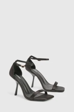Talons stiletto évasés en deux parties