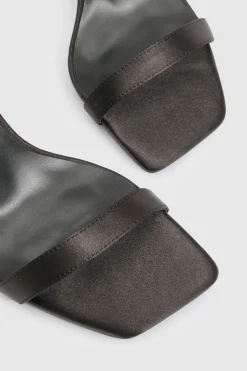 Talons stiletto évasés en deux parties