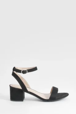 Talons Wide Fit Low Block Barely There