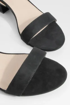 Talons Wide Fit Low Block Barely There