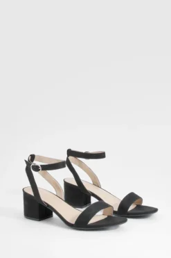 Talons Wide Fit Low Block Barely There