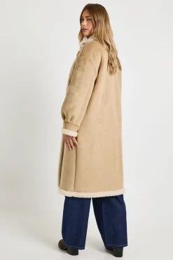 Teddy Trim Maxi Aviator