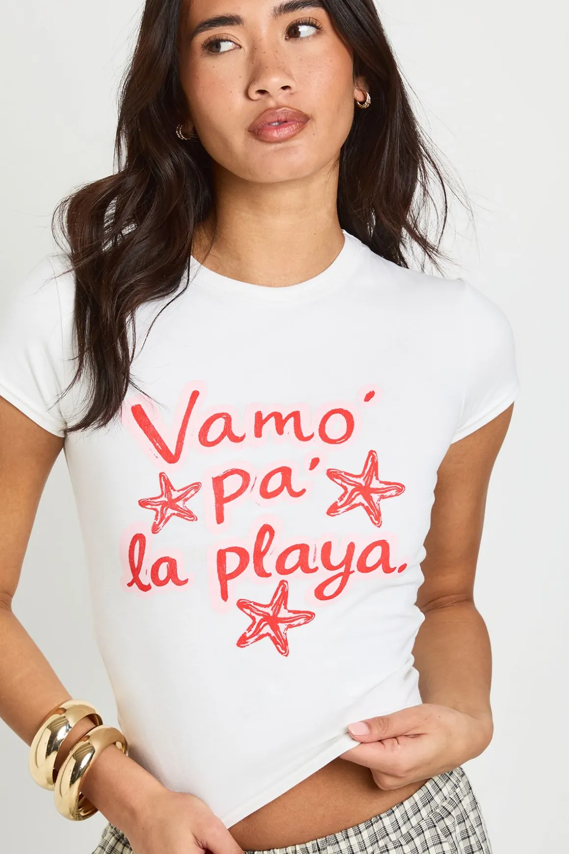 Tee-shirt Baby Imprimé Vamo Pa La Playa