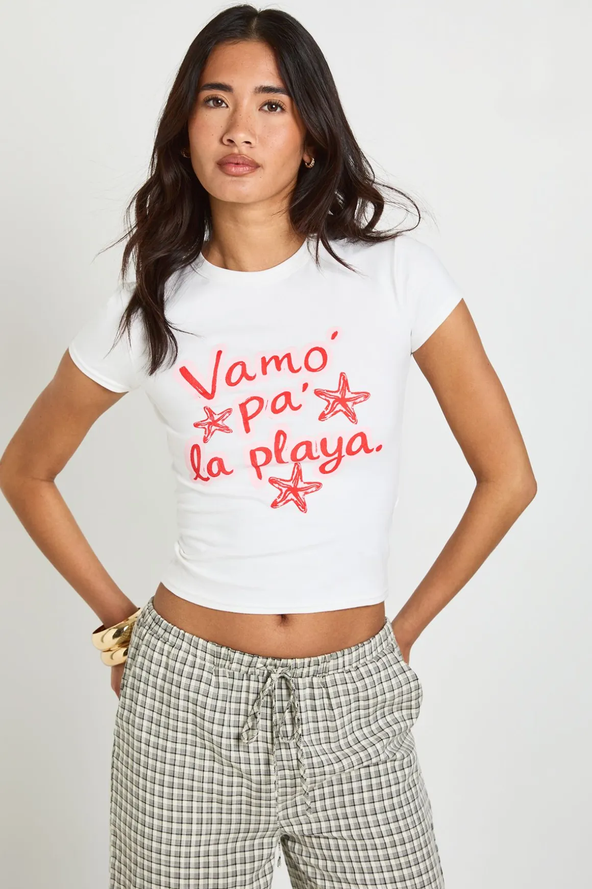 Tee-shirt Baby Imprimé Vamo Pa La Playa