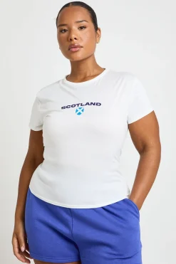 Tee-shirt Bébé Imprimé Football Écosse Grande Taille