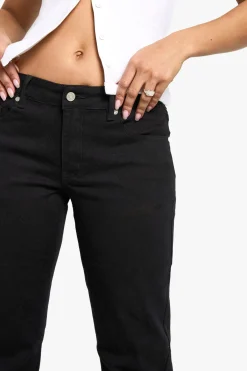 boohoo The Low Waist Bootcut Jean<Femme Denim|Jeans