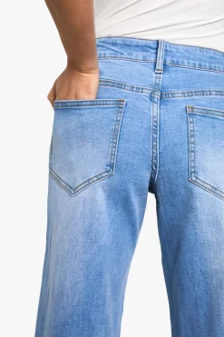 The Petite High Waist Loose Straight Jean