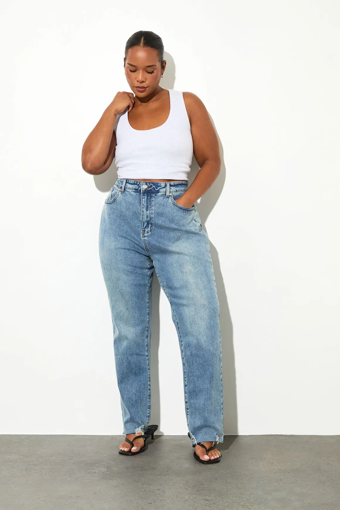 The Plus Mom Jean