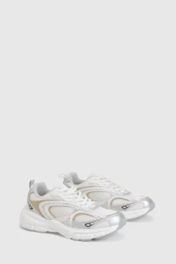 boohoo Tonal Sports Panelled Chunky Trainers< Baskets