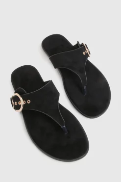 Tongs À Boucle Avec Bride Entre-Orteils