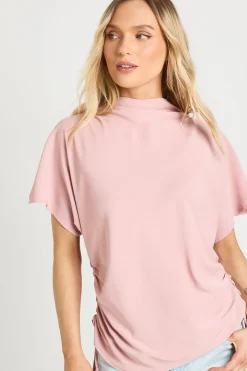 boohoo Top Ample À Fronces Latérales Petite<Femme Tops