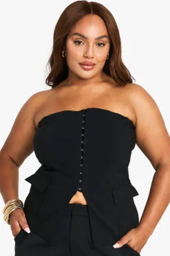 Top bandeau corset Bengaline Plus