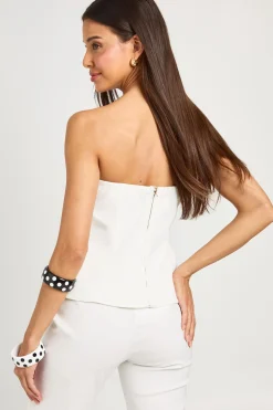 Top Bandeau À Détail Foulard
