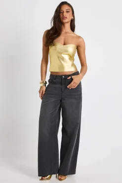Top bandeau en bandage métallique