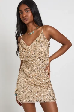 Top Corset Baleiné À Perles Et Sequins