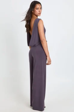 boohoo Top Court Dos Drapé Avec Finition<Femme Tops