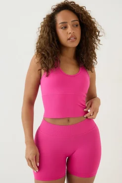 DSGN Studio Top Court Dos Nu Sans Coutures Avec Rembourrage Sport Ultra Contour<Femme Vêtements De Sport|Dsgn Studio