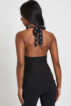 Top Dos Nu À Taille Basse En Mesh