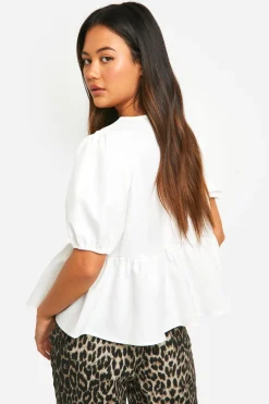 boohoo Top à nœud et imprimé léopard<Femme Imprimé Léopard|Tops