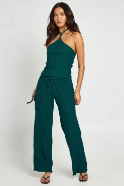 boohoo Top Plissé À Col Licou<Femme Tops