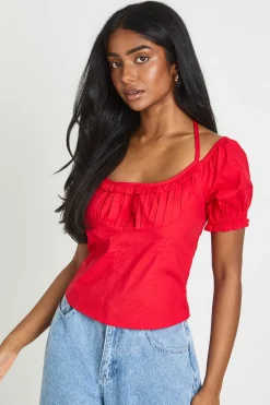 Top Popeline Col Licou Style Laitière
