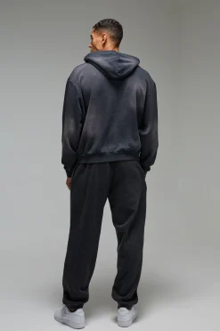 Training Dept Jogger surdimensionné délavé à plis pincés