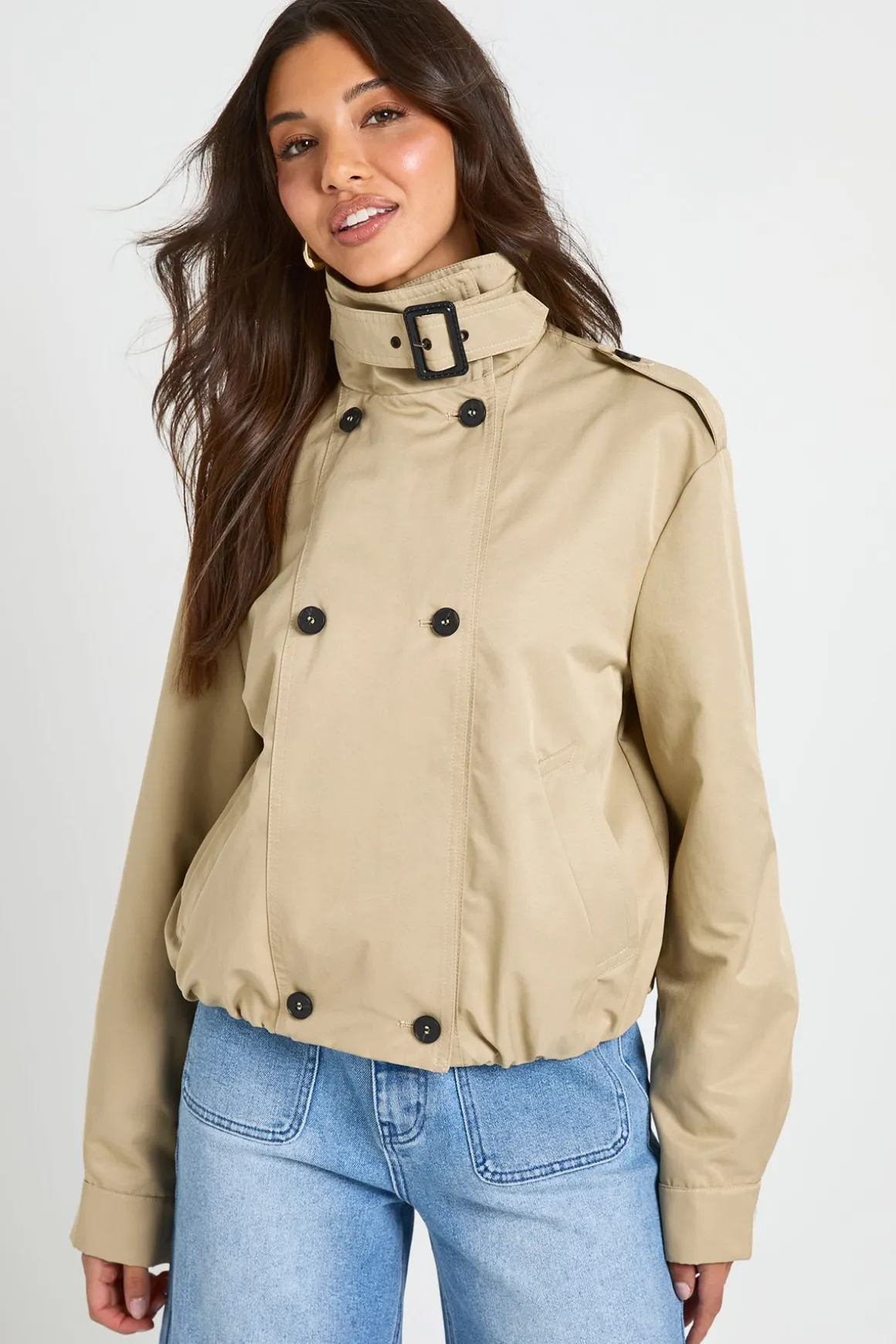 Trench Bomber Jacket