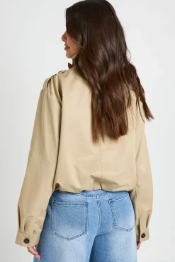 Trench Bomber Jacket