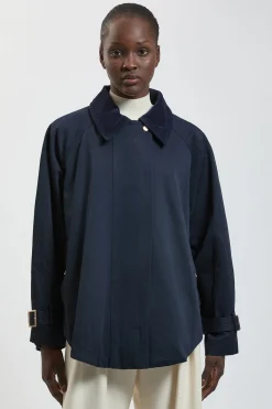 KarenMillen Trench-cape<Femme Manteaux Et Vestes D’Automne|Vestes & Manteaux