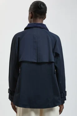 KarenMillen Trench-cape<Femme Manteaux Et Vestes D’Automne|Vestes & Manteaux