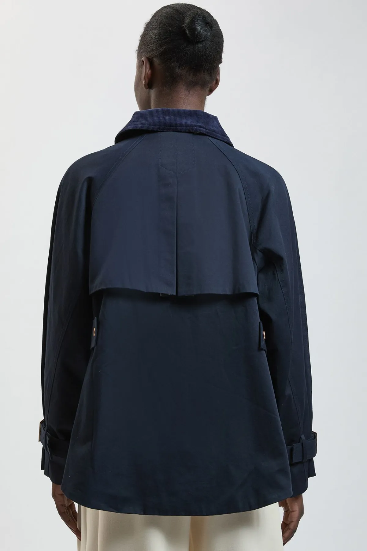 KarenMillen Trench-cape<Femme Manteaux Et Vestes D’Automne|Vestes & Manteaux
