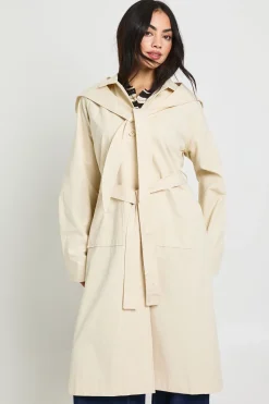 boohoo Trench-Coat avec Casynthétiqueche Amovible<Femme Vestes & Manteaux|Trenchs