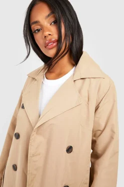 boohoo Trench-coat ceinturé<Femme Looks De Rentrée|Manteaux Et Vestes D’Automne