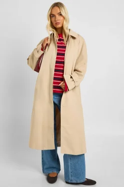 boohoo Trench-coat ceinturé<Femme Manteaux Et Vestes D’Automne|Vestes & Manteaux