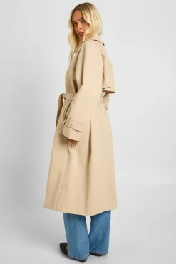 boohoo Trench-coat ceinturé<Femme Manteaux Et Vestes D’Automne|Vestes & Manteaux