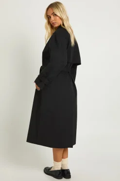 boohoo Trench-coat ceinturé<Femme Manteaux Et Vestes D’Automne|Vestes & Manteaux