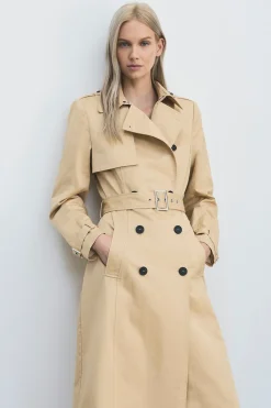 KarenMillen Trench-coat classique ceinturé sur mesure<Femme Vestes & Manteaux|Trenchs