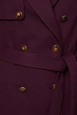 Wallis Trench-Coat en Sergé<Femme Manteaux Et Vestes D’Automne|Vestes & Manteaux