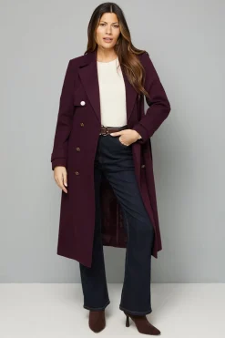 Wallis Trench-Coat en Sergé<Femme Manteaux Et Vestes D’Automne|Vestes & Manteaux