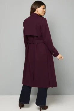 Wallis Trench-Coat en Sergé<Femme Manteaux Et Vestes D’Automne|Vestes & Manteaux